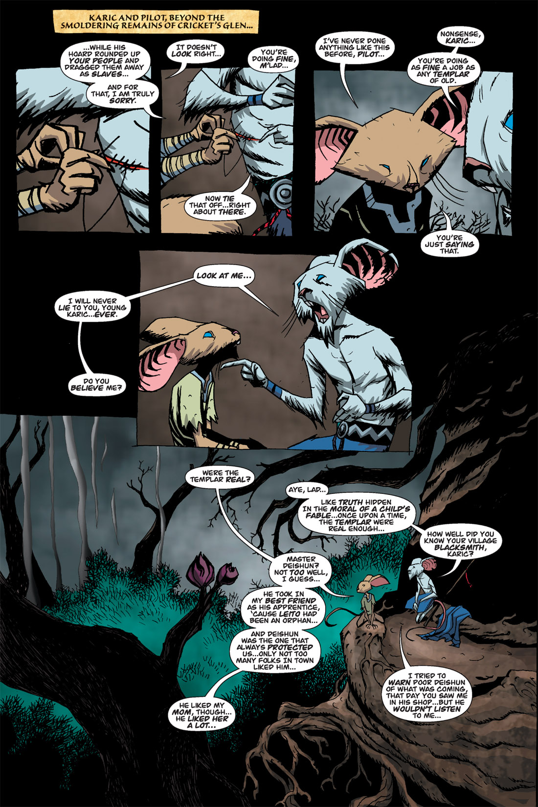 Read online The Mice Templar Volume 1 comic -  Issue #3 - 4