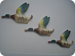 ducks flying wall beswick three mallard 1950s ridiculous excitement bird ornaments 50s plaques charity afternoon age local decor