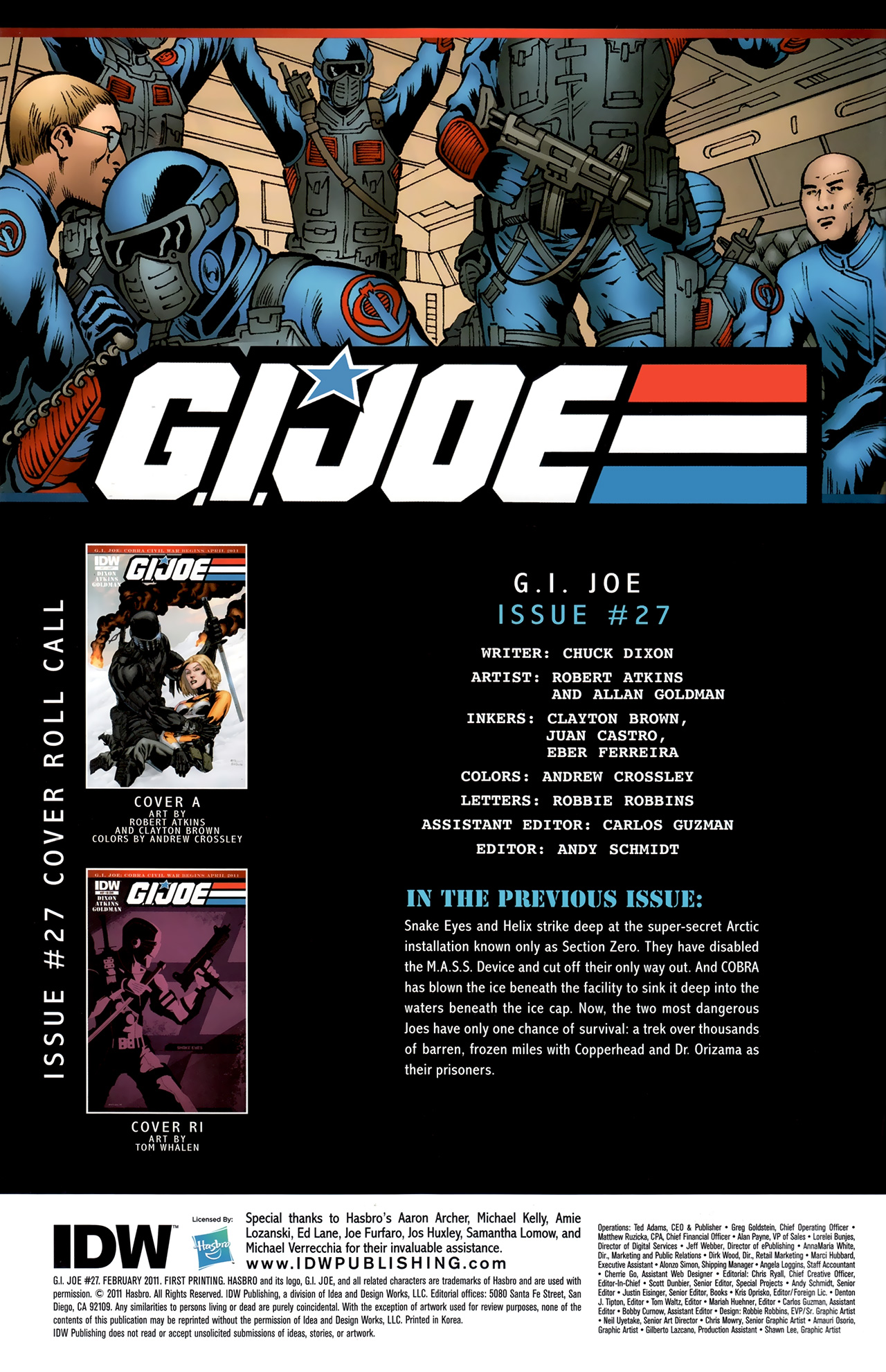 G.I. Joe (2008) Issue #27 #29 - English 2