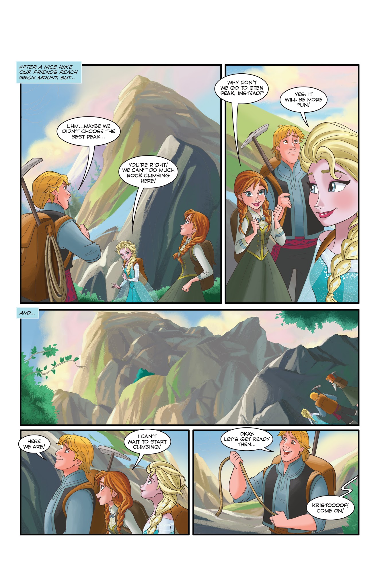 Read online Disney Frozen comic -  Issue #7 - 13