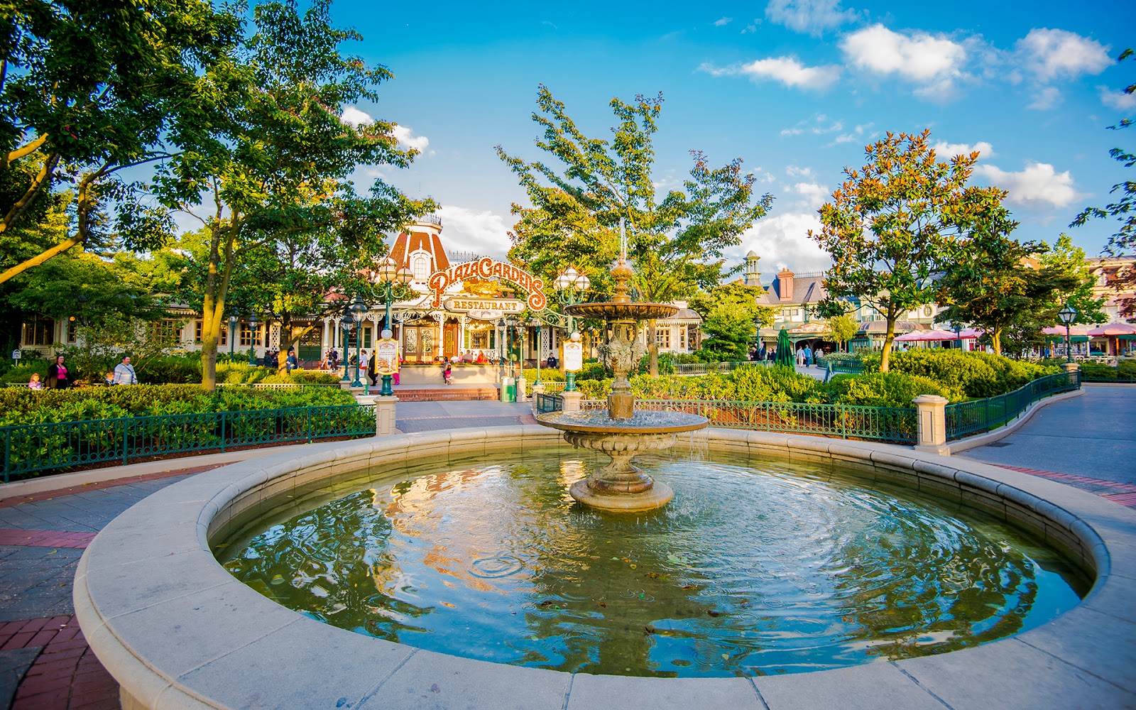 The Plaza Gardens Fountain