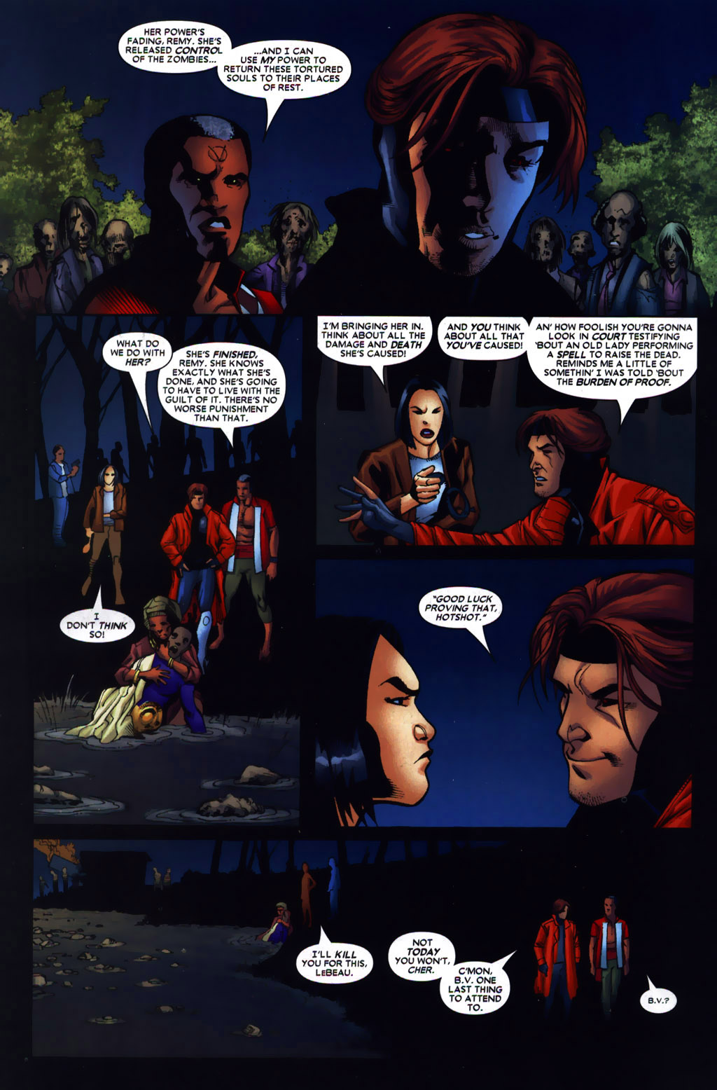 Read online Gambit (2004) comic -  Issue #9 - 21