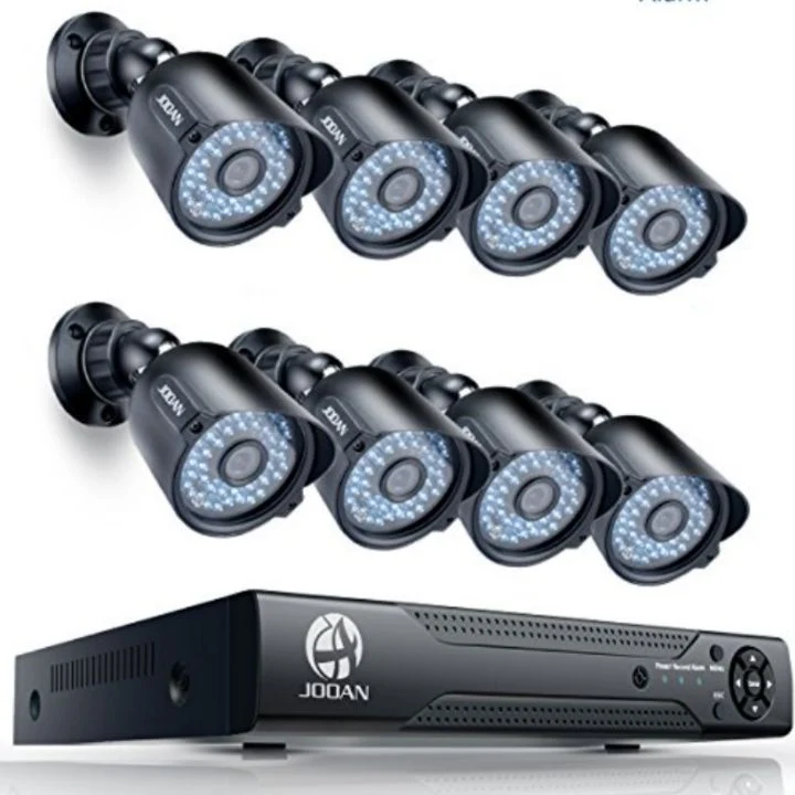 JOOAN Surveillance CCTV: Outdoor Waterproof Multi-Channel Security HD Video Camera System