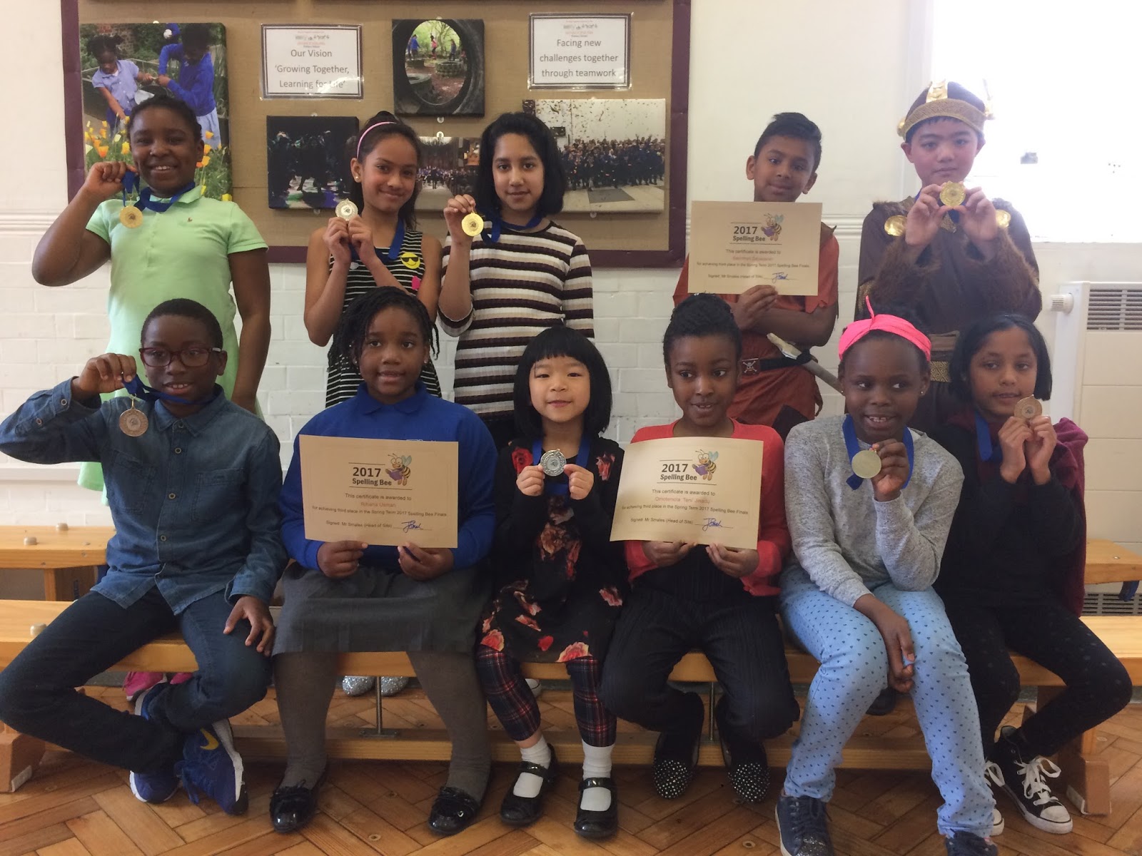 Bannockburn Primary Spelling Bee Finalists