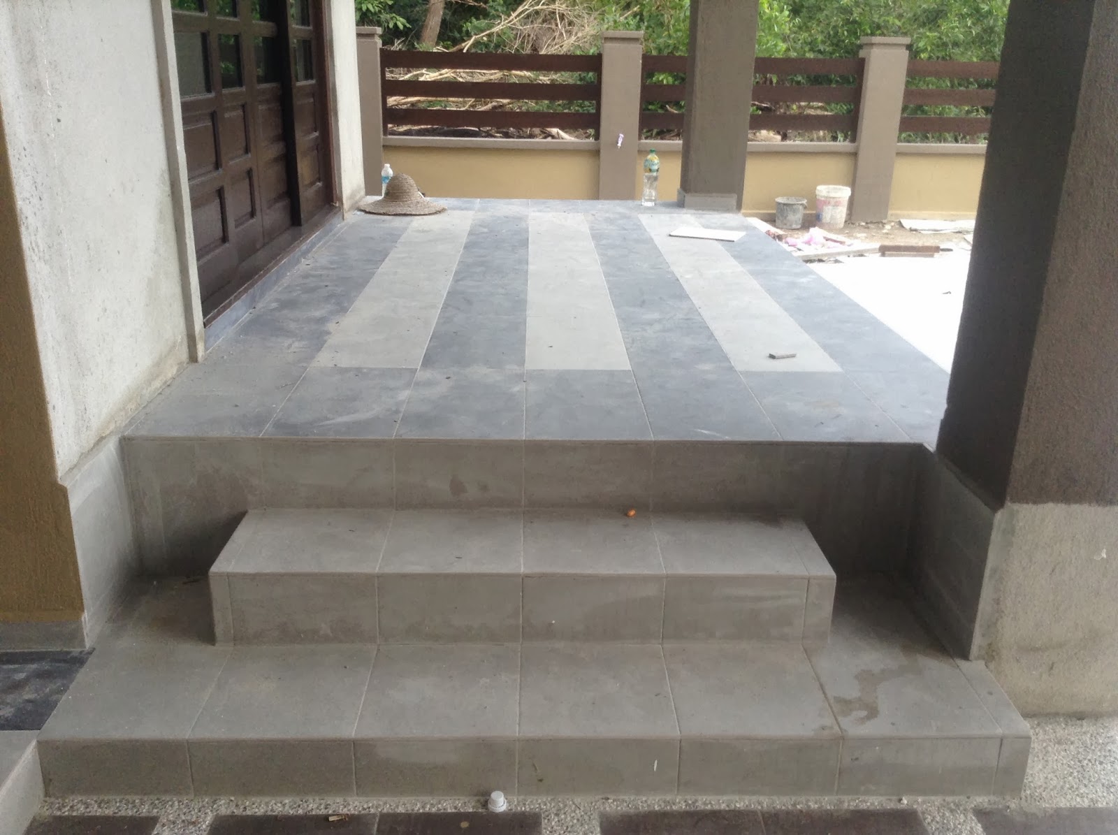 KerjaKerja Memasang Mosaic / Tiles Membina Rumah Impian