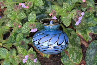 Kähler Vase with Lungwort