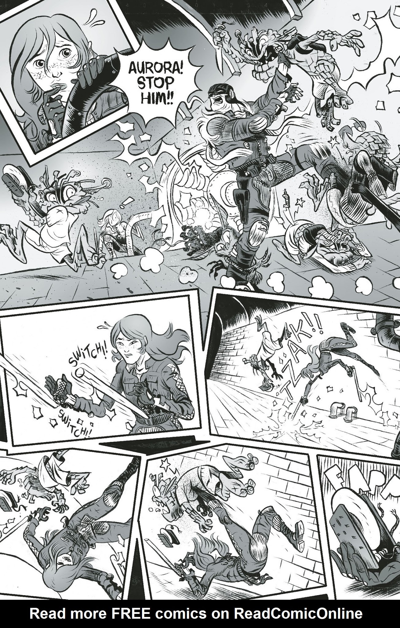 Read online Aurora West comic -  Issue # TPB - 14