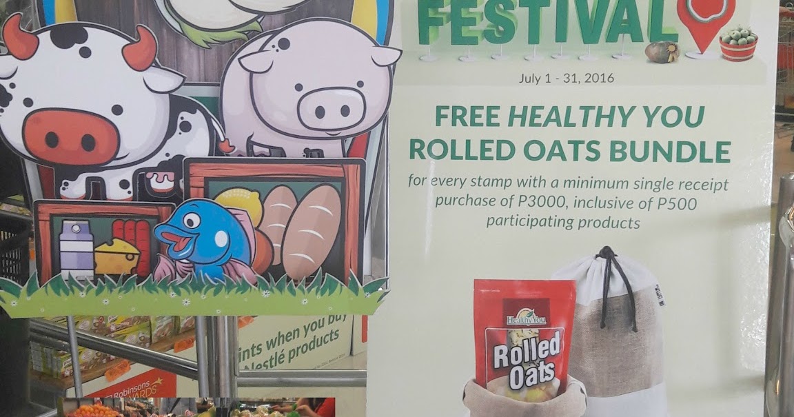 Just Passing Thru Robinsons Supermarket Freshtival 2016