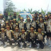 Paskibra SDN 2 Nagrikaler Sambut Dankodiklat TNI AD