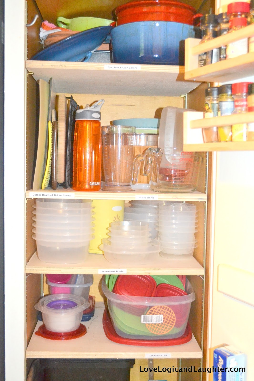 It's Time To Organize Your Tupperware • The Simply Sorted Home