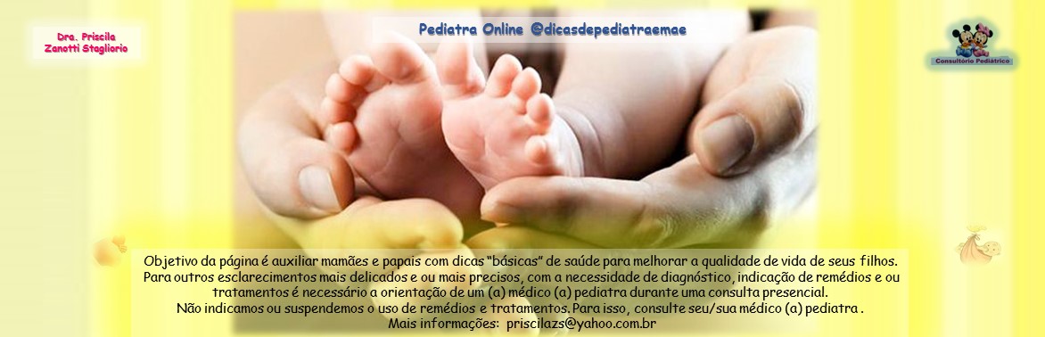 Pediatra On Line - Dicas de Pediatra e Mãe