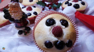 Muffins muñecos de nieve