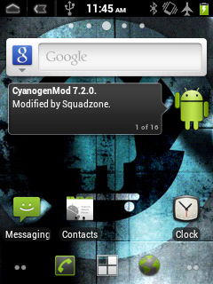 Screenshots Of Cyanogen Mod 7.2.0 RC5 On Samsung Galaxy Pop/Mini GT-S5570