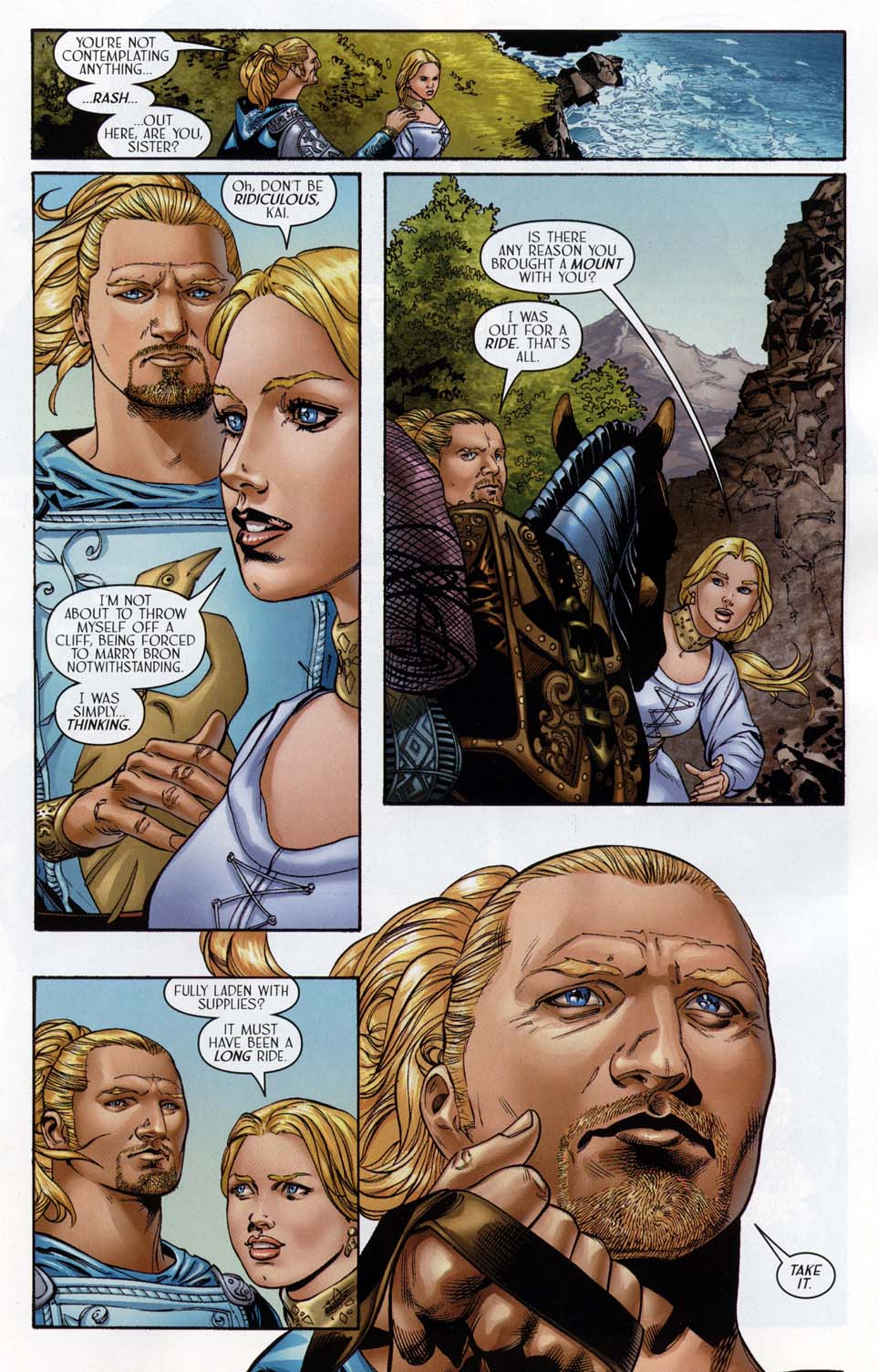 Read online Scion comic -  Issue #34 - 12