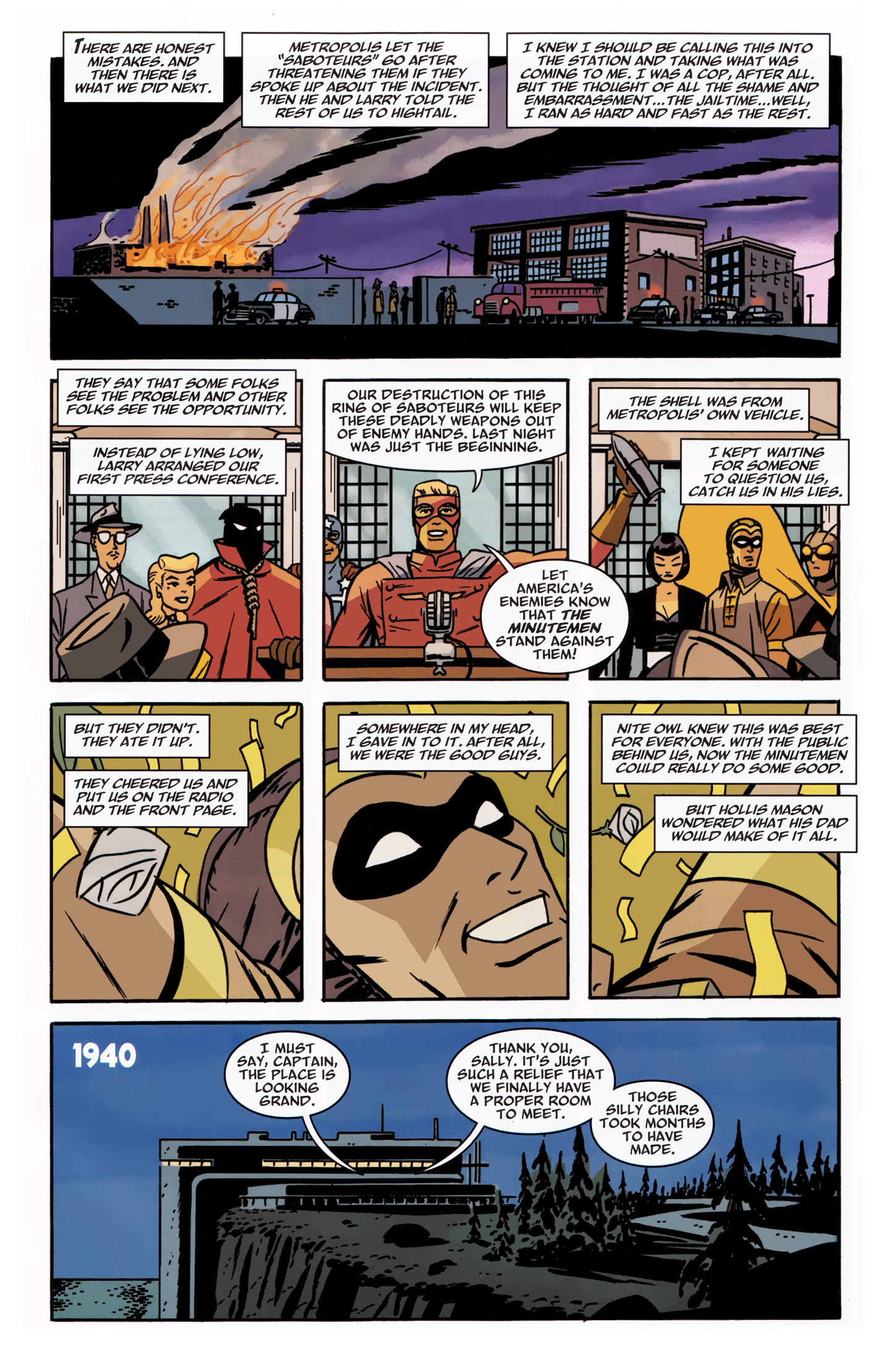 Read online Before Watchmen: Minutemen comic -  Issue #2 - 13