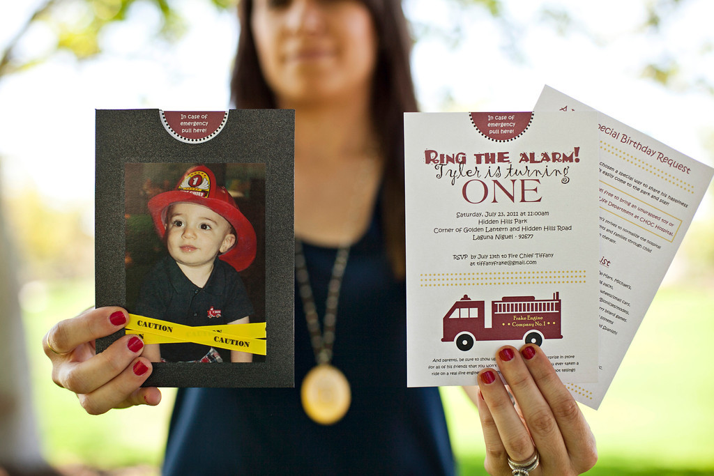 Kara's Party Ideas Firetruck Birthday Party! | Kara's Party Ideas