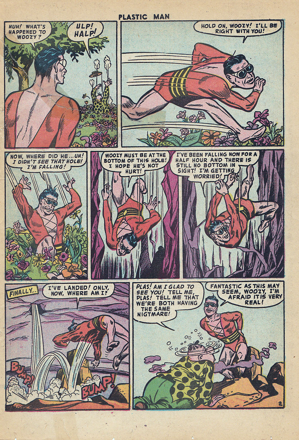 Read online Plastic Man (1943) comic -  Issue #55 - 19