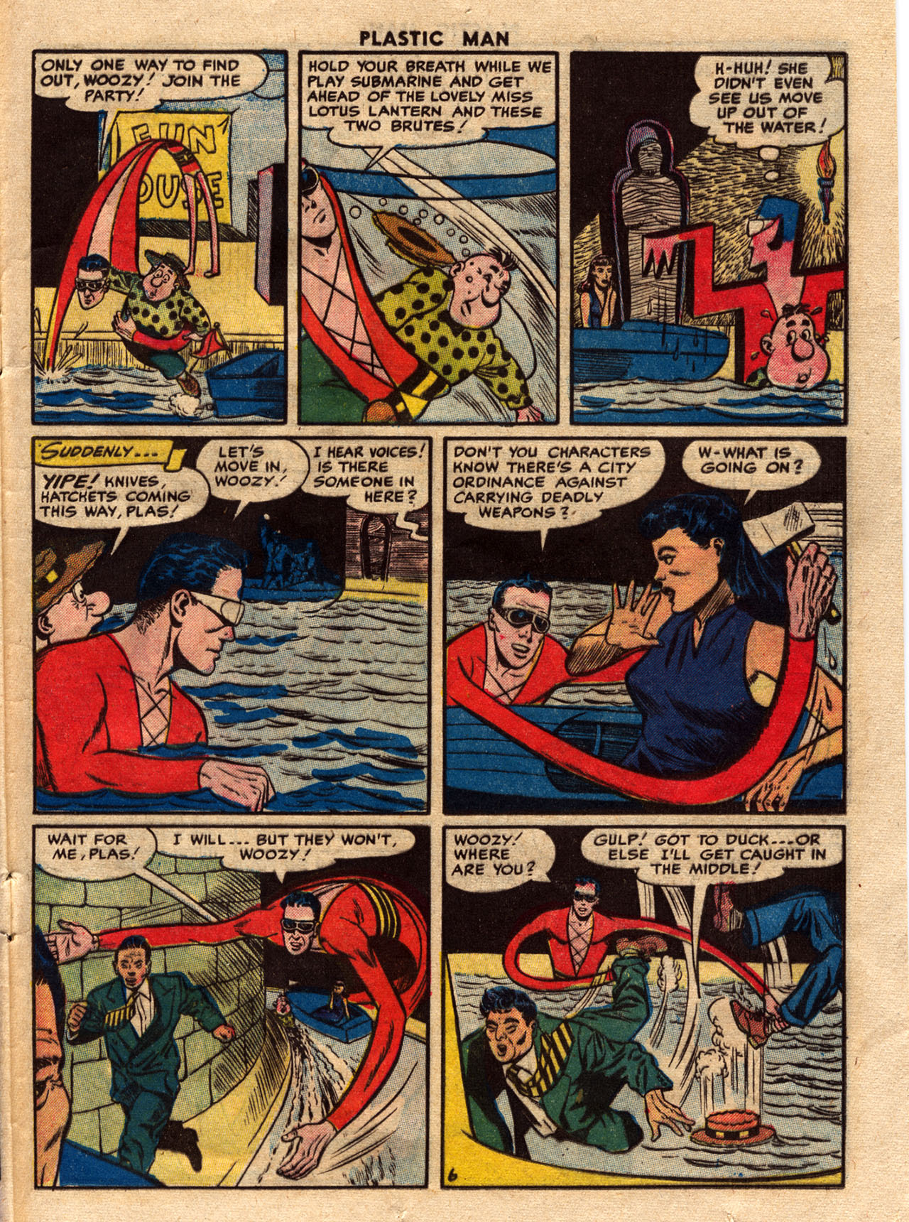 Read online Plastic Man (1943) comic -  Issue #45 - 23