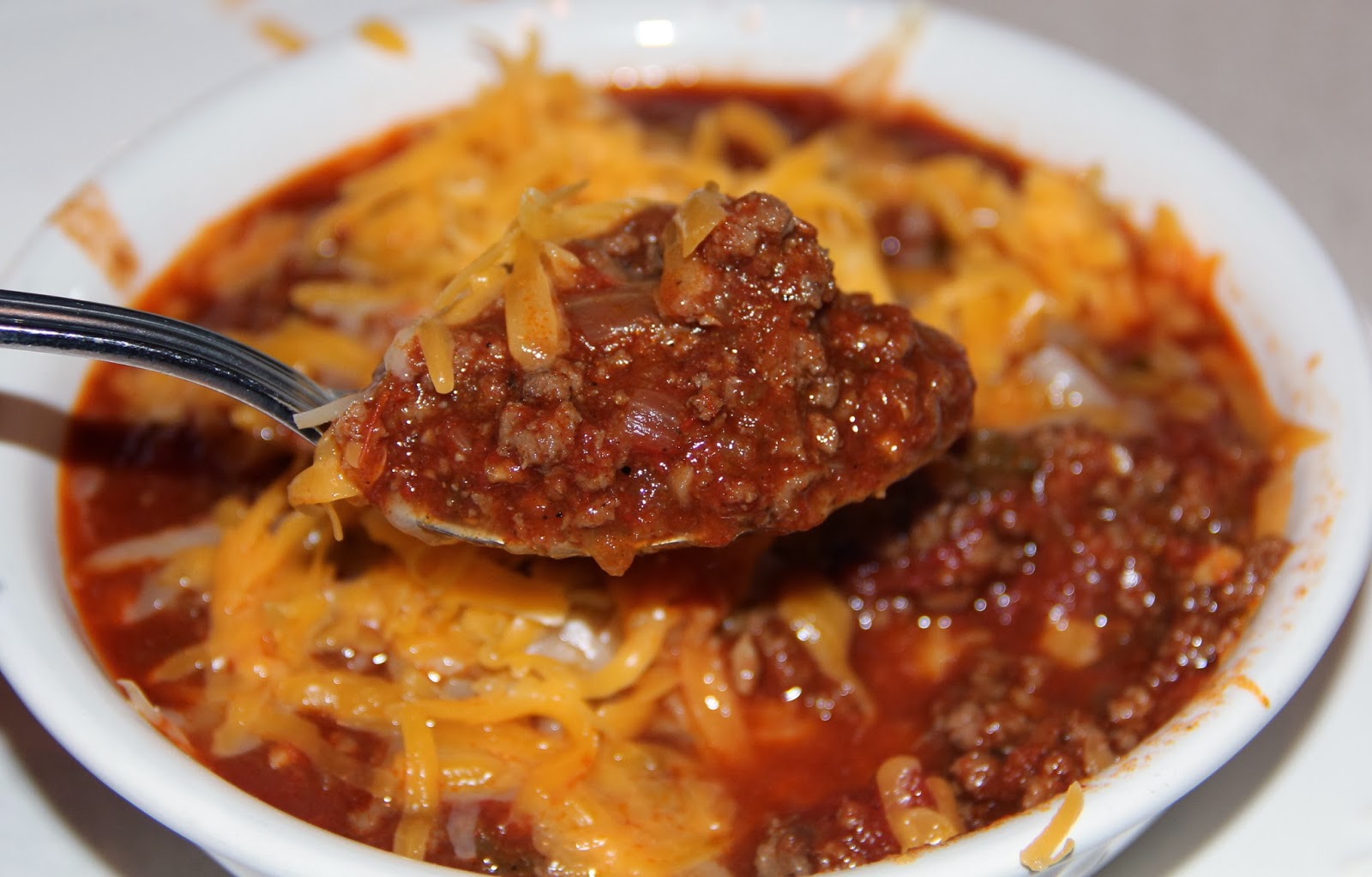 Chili Recipe Crock Pot Easy Beef with Beans Vegetarian Photos Pics ...