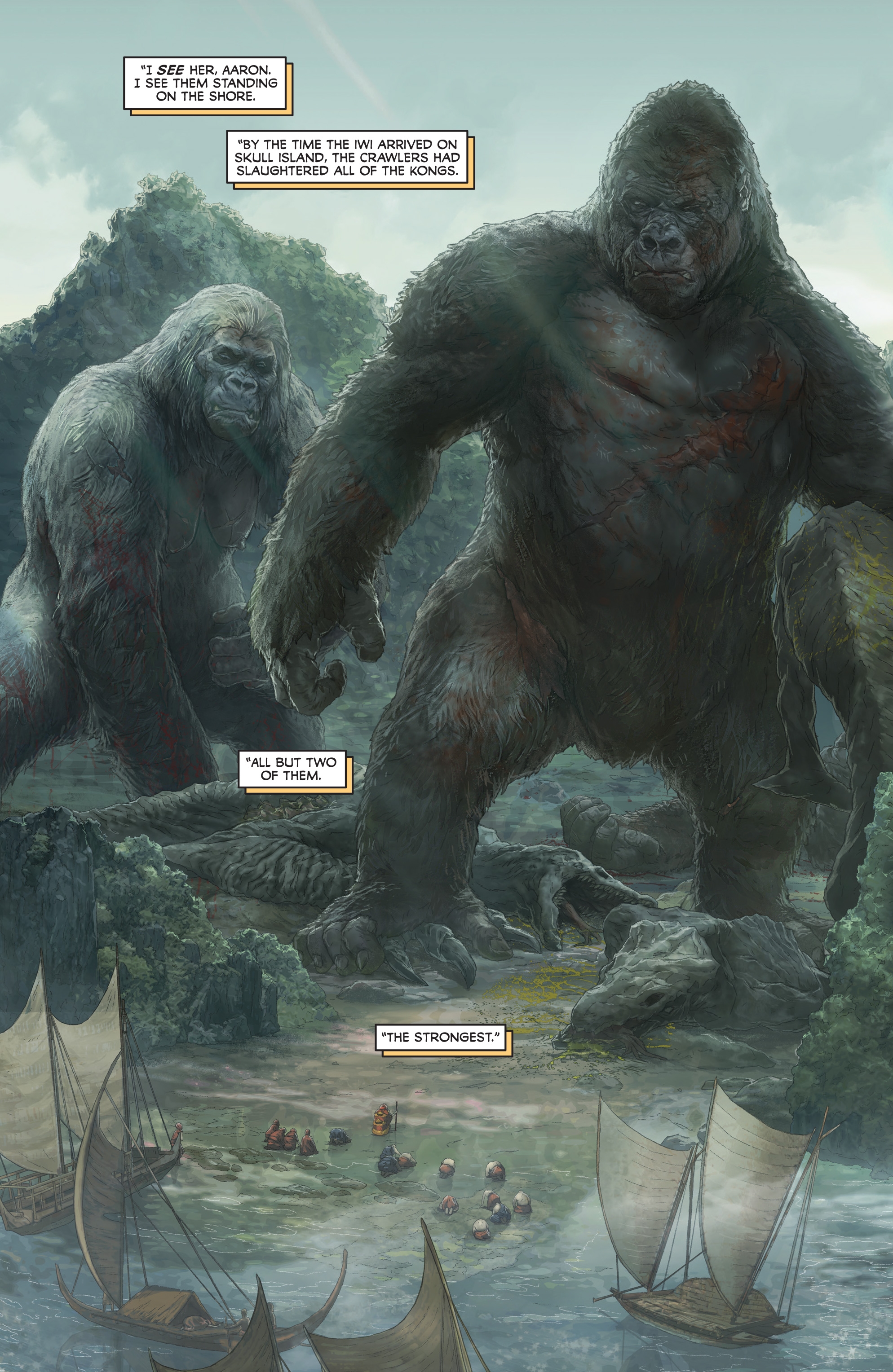 Read online Skull Island: The Birth of Kong comic -  Issue #2 - 15