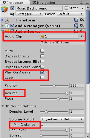 Unity Tutorial Indonesia : Audio Source - Audio Script Manager [part 1]