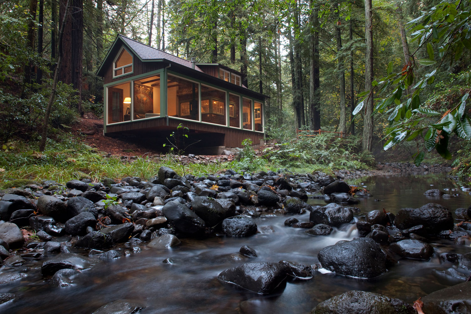 The Little Living Blog The Creekside Cabin