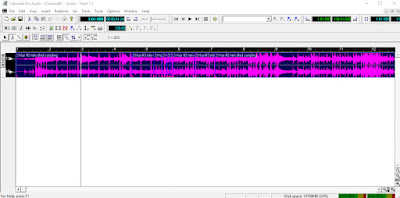 Cara memotong file Audio ( WAV ) Menggunakan Cakewalk Pro Audio 9