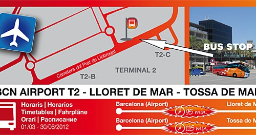 Bus Von Barcelona Flughafen Nach Lloret De Mar Lloret de Mar Stuff: Barcelona Airport to Lloret/Tossa de Mar