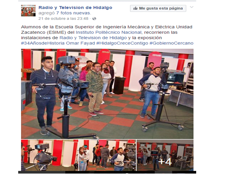 ONDAS GUIADAS VISITA RADIO Y TELEVISION DE HIDALGO