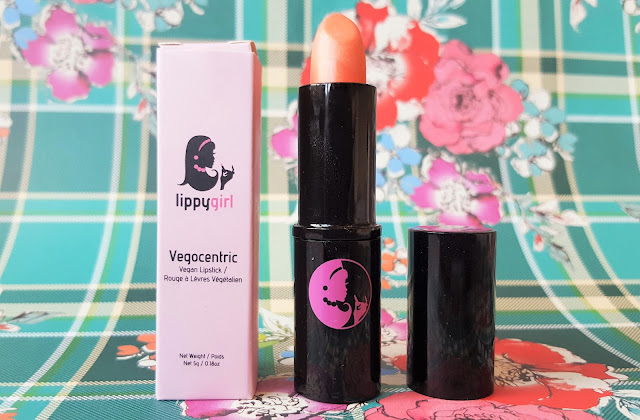 Lippy Girl Vegocentric Vegan Lipstick in Hot Diggity Yam Review