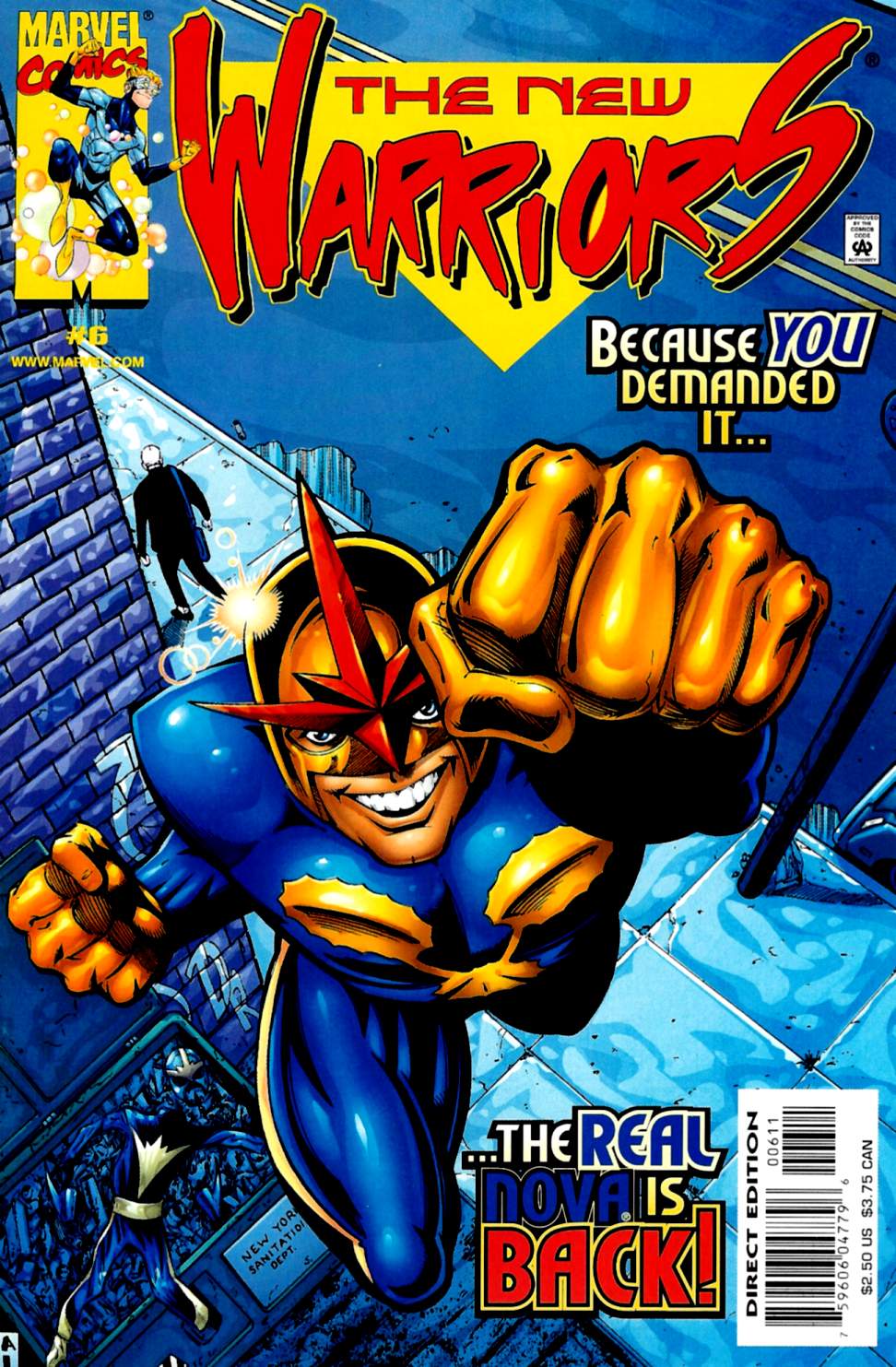 Read online New Warriors (1999) comic -  Issue #6 - 1