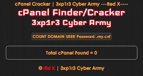 cPanel Found = 0 : Search again...