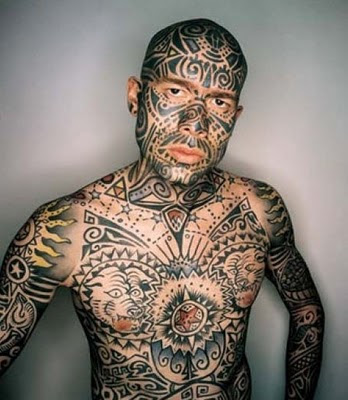 Most Unusual and Weird Face Tattoos