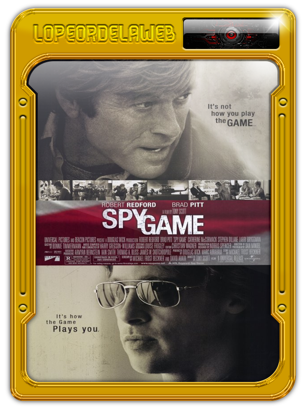 Spy Game (Juego De Espías) (2001) [BrRip-720p-Dual-Mega]