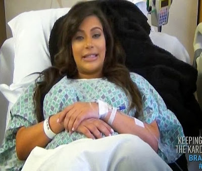 Kim Kardashian childbirth giving birth