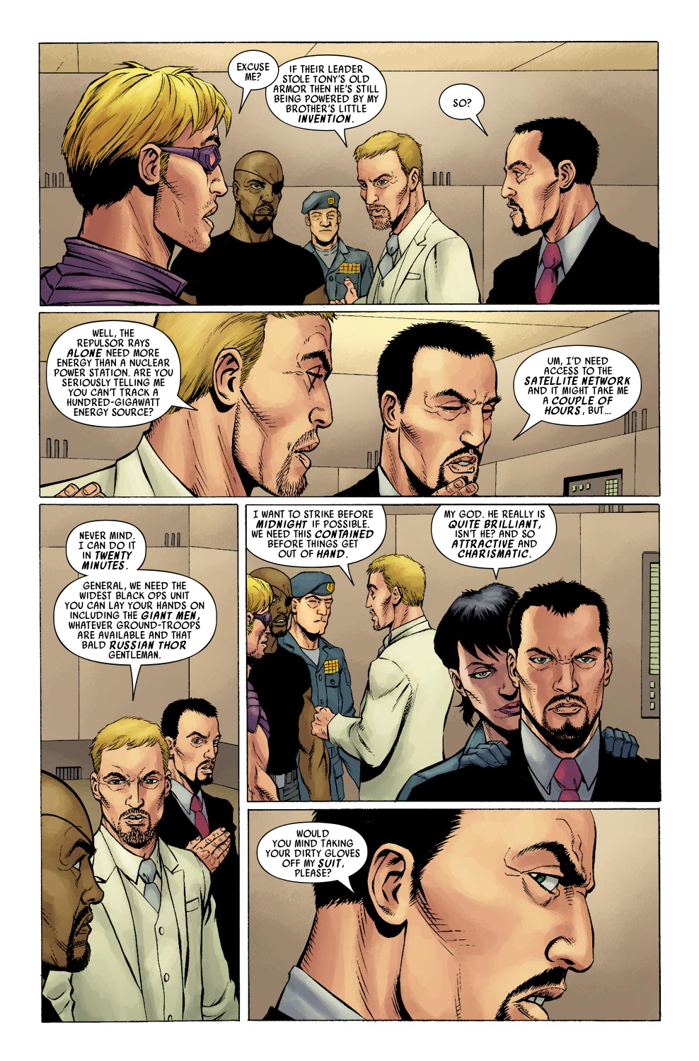 Read online Ultimate Avengers comic -  Issue #16 - 17