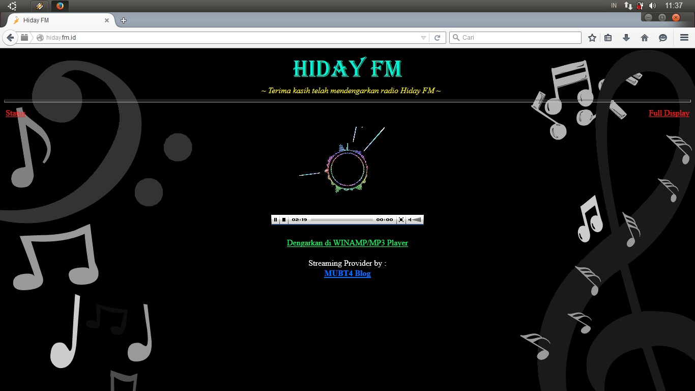 Membangun  Radio Streaming IHAS Technology Sjr