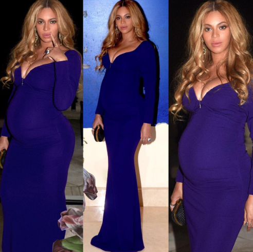 Blue or Purple: Beyonce's gown is causing confusion online