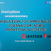 BA Journalism Complementary  - Introduction to Communication and Journalism and News Reporting and Editing - Previous Question Papers