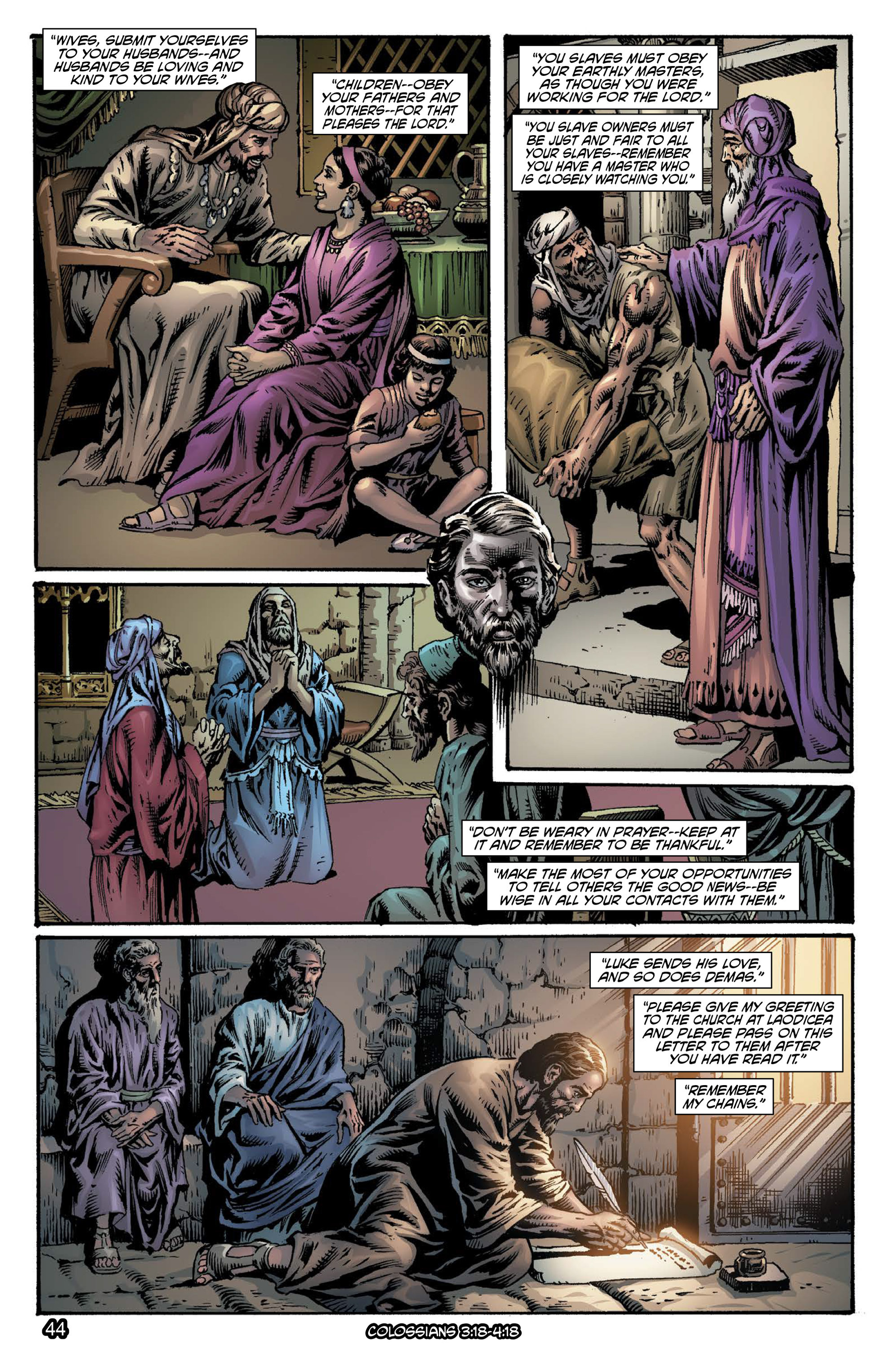 Read online The Kingstone Bible comic -  Issue #11 - 47