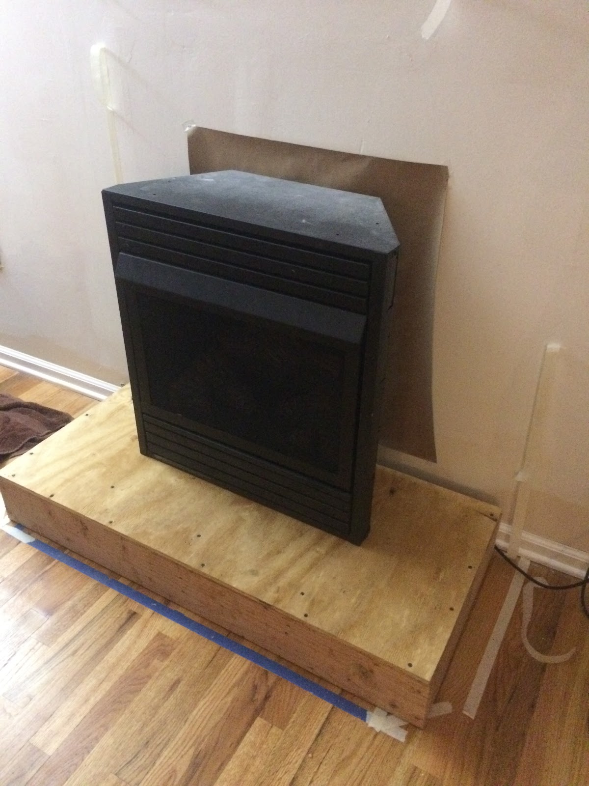 Make Fix Test: Gas Fireplace Mantel and Surround