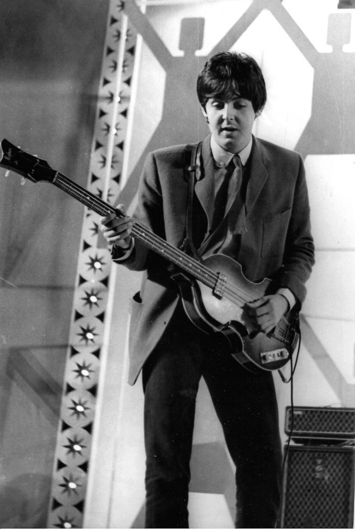 Meet the Beatles for Real Playing the bass