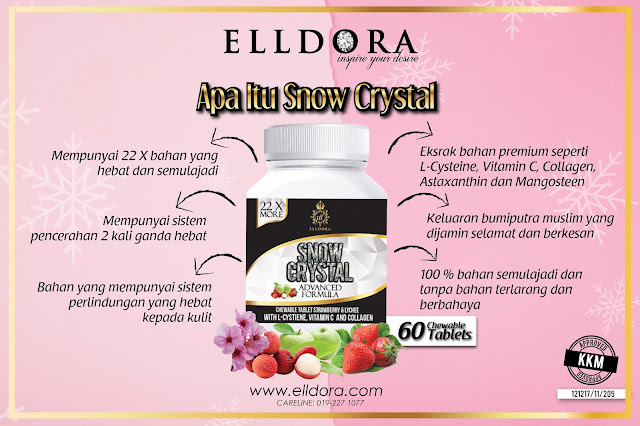 Tablet Snow Crystal dari Elldora