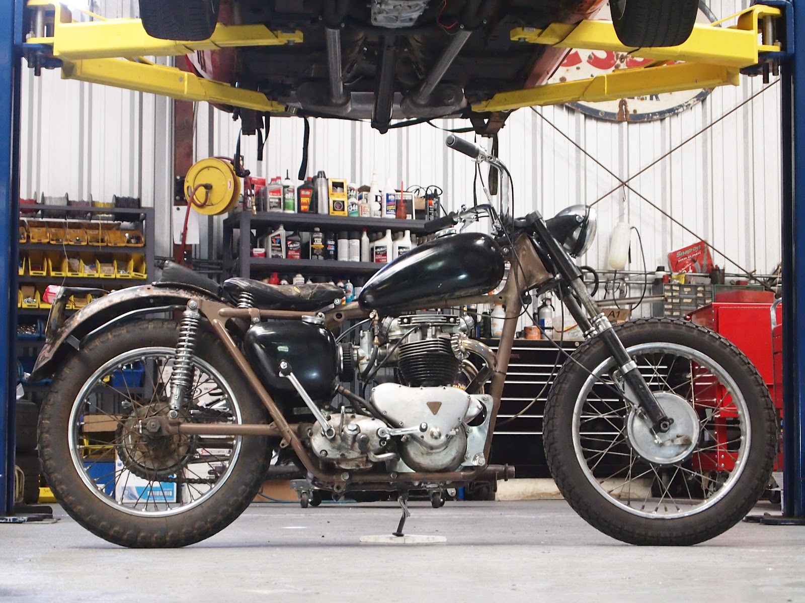 1955 triumph motorcycle