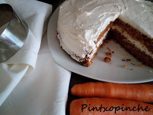 carrot cake, sin gluten, postres, zanahoria, pastel, frosting, jengibre, pastel de zanahoria