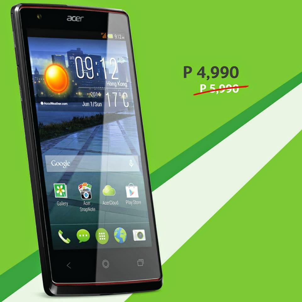 Acer Philippines Smartphones, Acer Liquid E3