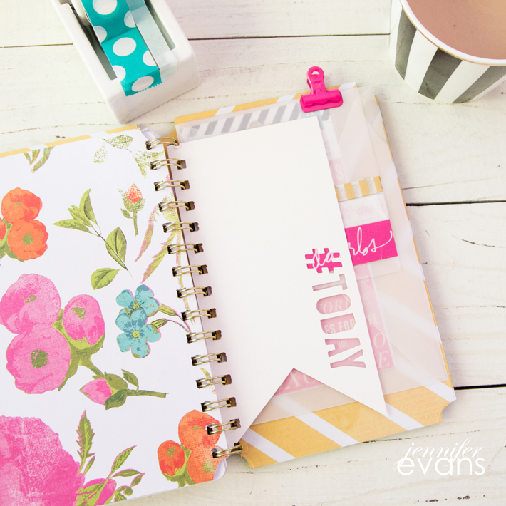 DIY Flamingo Notebook by @createoften