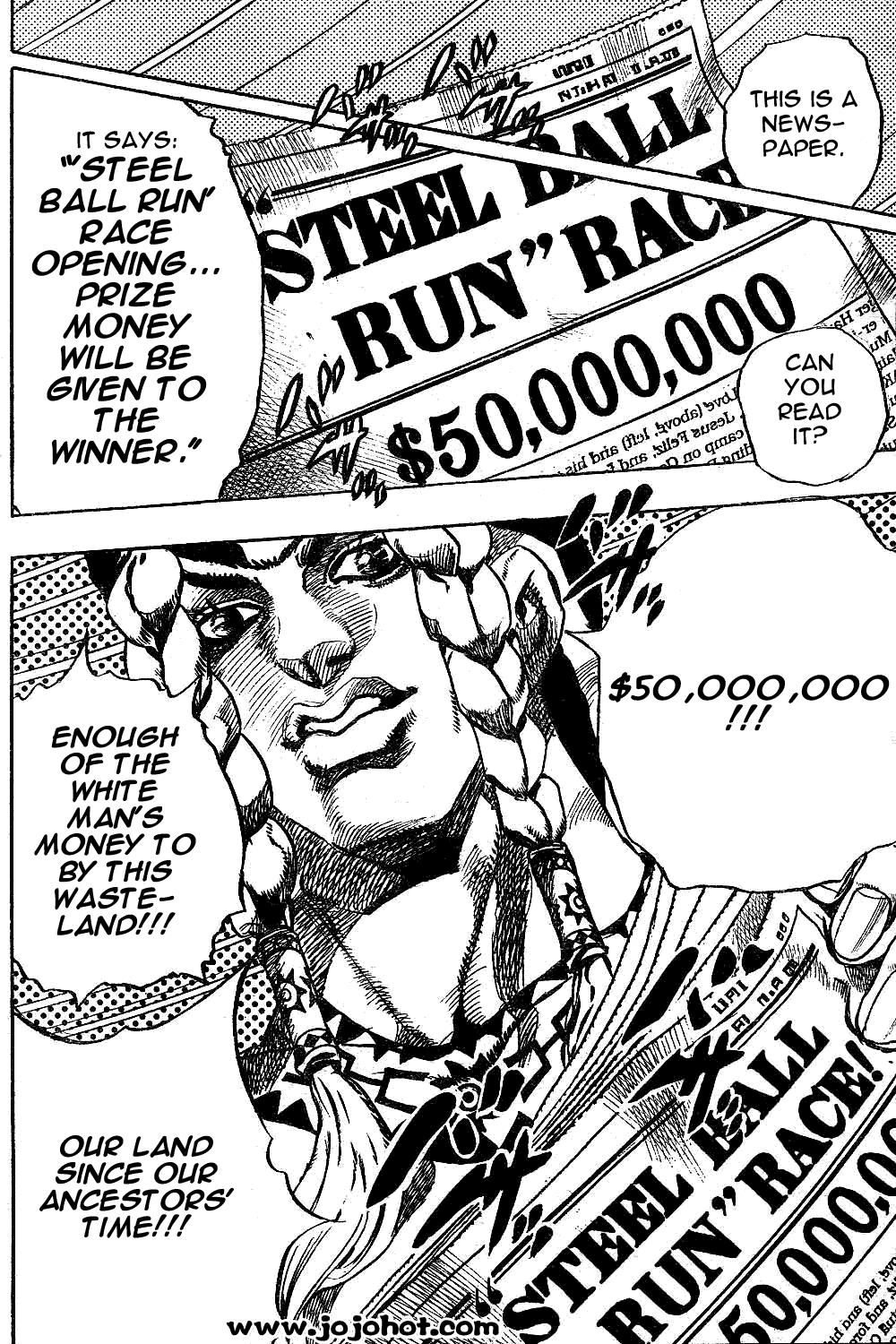 Steel Ball Run Chapter 1 - ManhwaFull.net