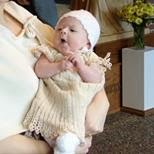 Free Crochet Patterns for Christening Gowns and Christening Sets. 