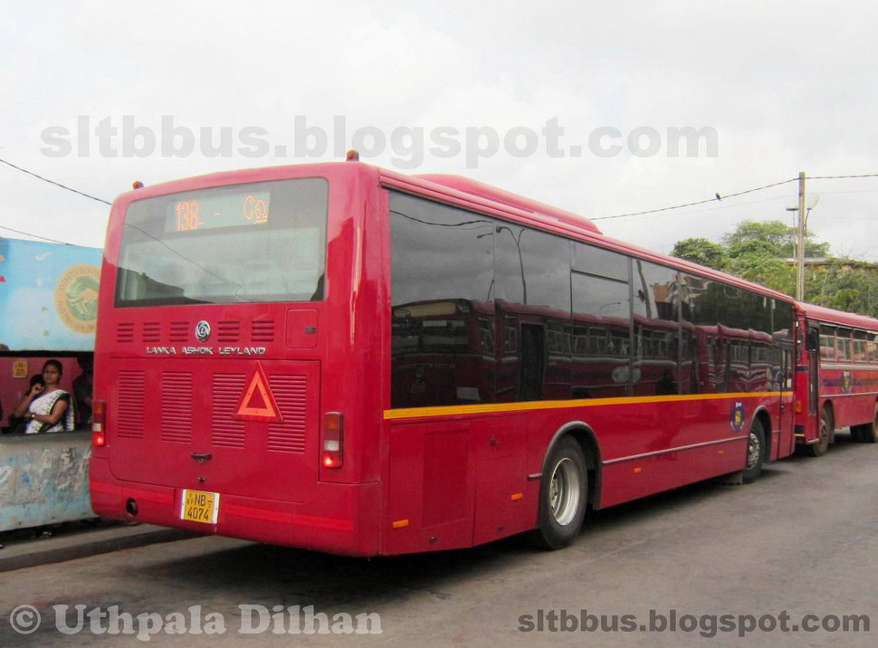 SLTB buses ශ්‍රී ලංගම බස් Veera bodied Ashok Leyland ULE city bus